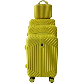 NTK-Collection Mabell Koffer-Set 4-tlg. gelb