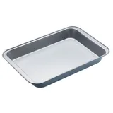 KitchenCraft Brat- und Backblech, mit Antihaftbeschichtung, lebensmittelecht, gefrierfest, 37 x 25 x 4,5 cm