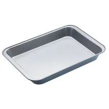 KitchenCraft Brat- und Backblech, mit Antihaftbeschichtung, lebensmittelecht, gefrierfest, 37 x 25 x 4,5 cm