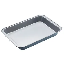 KitchenCraft Brat- und Backblech, mit Antihaftbeschichtung, lebensmittelecht, gefrierfest, 37 x 25 x 4,5 cm