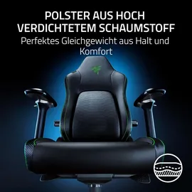 Razer Iskur V2 Kunstleder Grün