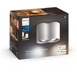 Philips Hue White Ambiance Pillar Doppelspot weiß