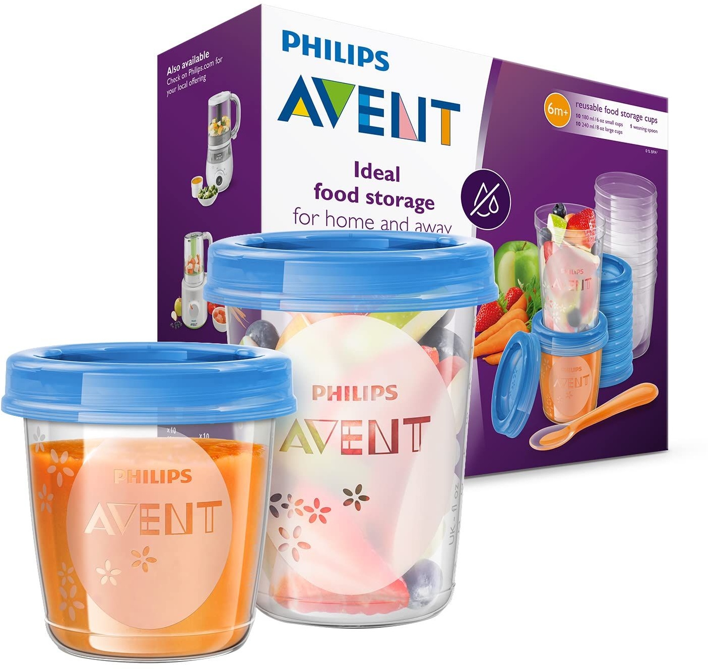 Philips Avent Nahrungs-Mehrwegbecher 1 St