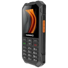 Hammer H Hammer 6 LTE, Outdoor Tastenhandy Dual SIM Schwarz Orange
