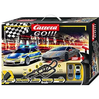 Carrera Go!!! 62558 Super Chase" Autorennbahn Fachhandelsbahn/Grundpackung Mehrfarbig