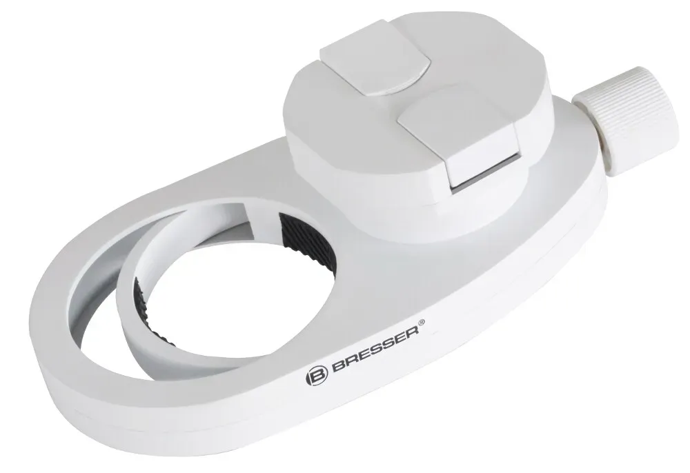 Bresser Optics 4914911 Halterung Handy/Smartphone Weiß