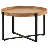 Wohnling WL7.311 Couchtisch Akazie 60 cm x 60 cm x 35 cm