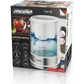 Mesko MS 1301w Glas-Wasserkocher