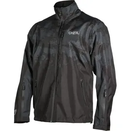 O'Neal Shore Regenjacke Herren Schwarz/Grau M