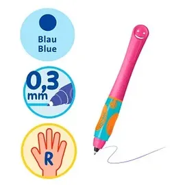 Pelikan griffix Tintenroller Lovely Pink 0,4 mm, Schreibfarbe: blau, 1 St.