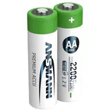 Ansmann Akku Mignon AA 2100 mAh 2 St.
