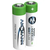 Ansmann Akku Mignon AA 2100 mAh 2 St.