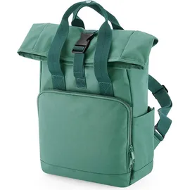 BagBase Recycled Mini Twin Handle Roll-Top Backpack 9 l grün/khaki