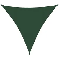 vidaXL Sonnensegel 160 g/m2 Dunkelgrün 4,5x4,5x4,5 m HDPE