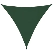 vidaXL Sonnensegel 160 g/m2 Dunkelgrün 4,5x4,5x4,5 m HDPE