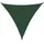 vidaXL Sonnensegel 160 g/m2 Dunkelgrün 4,5x4,5x4,5 m HDPE