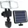 Lumi Jardin LED Solarstrahler Kunststoff, Stahl 18,6 cm mit Bewegungsmelder schwarz
