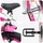 vidaXL Kinderfahrrad Mit Stützrädern 16 Zoll rosa