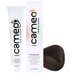 LOVE FOR HAIR Professional cameo color care-o-lution 4/7 mittelbraun braun 60 ml