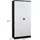 Proregal BEE Aktenschrank 195 x 92 x 42 cm Schwarz-Weiß