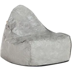 Sitzsack 200 L DROP 63 cm 75 cm Hellgrau