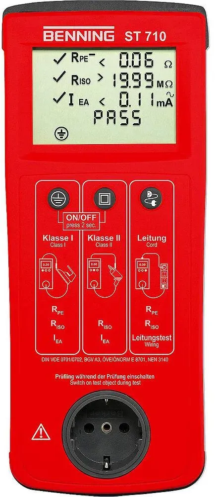 Gerätetester BENNING ST 710 (mit Tasche)