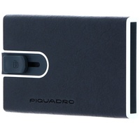 Piquadro Black Square Kreditkartenetui RFID Leder 6 cm