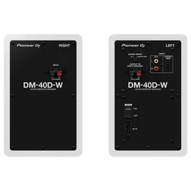 Pioneer DJ DM-40D-W 4" Desktopmonitorsystem Weiß