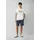 s.Oliver Phoenix: Strukturierte Chino-Shorts mit Elastikbund - blau - 30