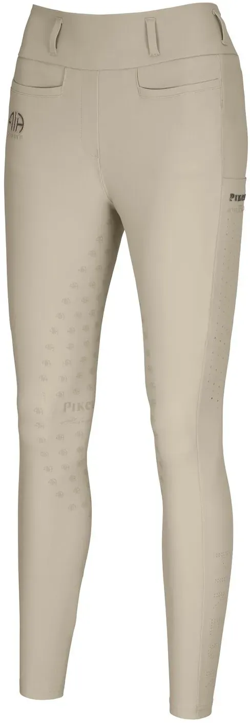 PIKEUR Reitleggings LINNETT SD SUMMER pearl gray 76