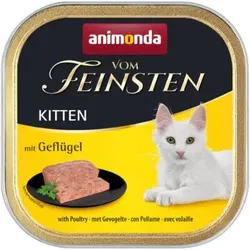 Katzen - Nassfutter ANIMONDA  Vom Feinsten Kitten Multipack Geflügel, 6 x 100 g