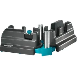 wolfcraft Schmiege und Schneidlade, Gehrungslade zum Ausmessen von Fußleisten, 70 mm