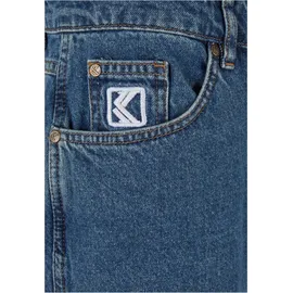 Karl Kani Small Signature Five Pocket Denim Baggy in blau Größe 34