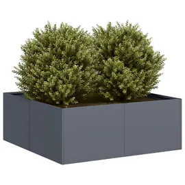 vidaXL Pflanzkübel 80 x 40 x 40 cm Anthrazit