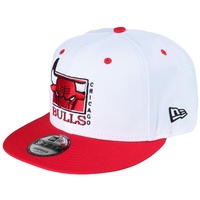 New Era Chicago Bulls Cap weiß Crown 9Fifty weiß/rot
