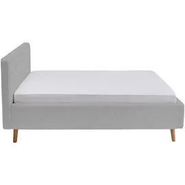 Meise Möbel Polsterbett Mattis ¦ grau ¦ Maße (cm): B: 201 H: 105