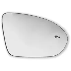 Außenspiegel Spiegelglas Rechts für OPEL INSIGNIA B 2017-2024 Beifahrerseite mit Totwinkelassistent