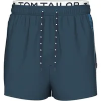 Tom Tailor Badehose Kordel mit Logodruck blau XXXL