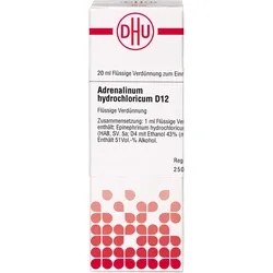 Adrenalin Hydrochlor D12 20 ML