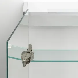 Megabad Profi Collection Entry SPS 80 cm silber eloxiert