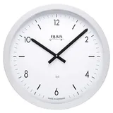 FILIUS zeitdesign Funkwanduhr FILIUS Funk Wanduhr 0304-0 weiß D. 40 cm UTS-Werk Aluminium-Gehäuse
