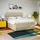 vidaXL Boxspringbett 180 x 200 cm Creme