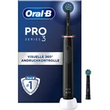 Oral-B Pro 3 3000 CrossAction schwarz + Aufsteckbürste