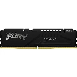 Kingston FURY Beast DDR5 5200MT/s 16GB Kit (2x8GB) CL40 Schwarz KF552C40BBK2-16