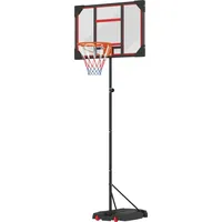 Aiyaplay Basketballkorb Outdoor für Kinder, 210-260 cm Höhenverstellbarer Basketballständer