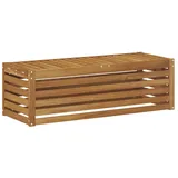 vidaXL Outdoor Hocker Bank 115 x 43 x 37 cm Beige