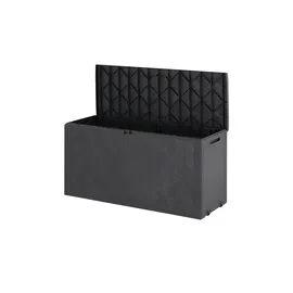 gartenundmoebel.de Auflagenbox Emily ¦ grau ¦ Maße (cm): B: 118 H: 57 T: 45.0