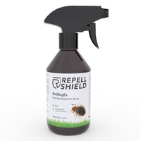 RepellShield Bettwanzen Spray - 250ml - Ultrakonzentriert - Ohne Rückstände - Für drinnen & draußen - Mittel gegen Bettwanzen sehr stark ohne Gefahr für Haustiere, Milbenspray für Matratzen