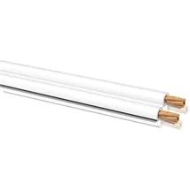 Oehlbach 198 Lautsprecherkabel 2 x 2.5mm2 Weiß