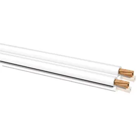 Oehlbach 198 Lautsprecherkabel 2 x 2.5mm2 Weiß